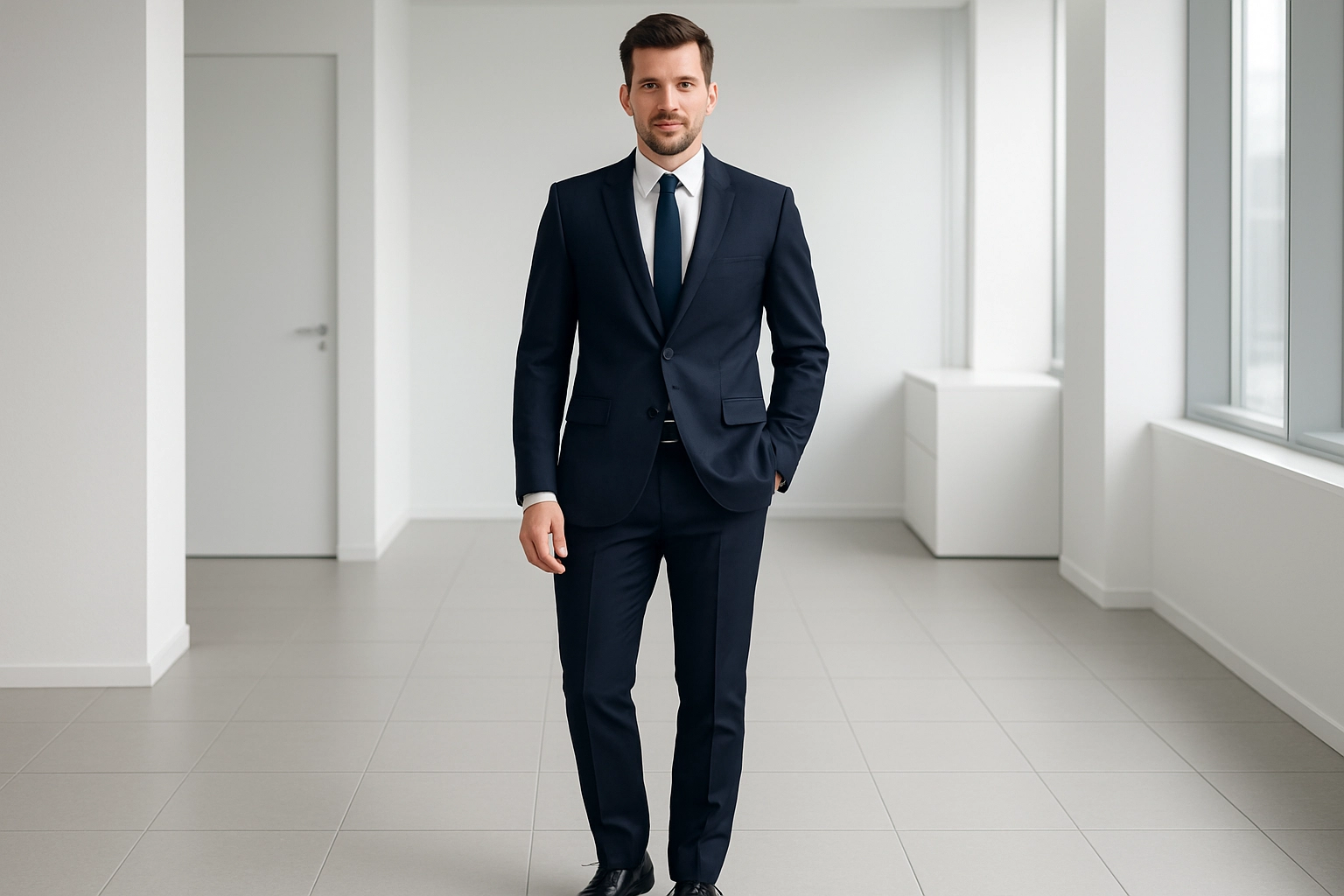 Executive team apparel with travel-friendly construction