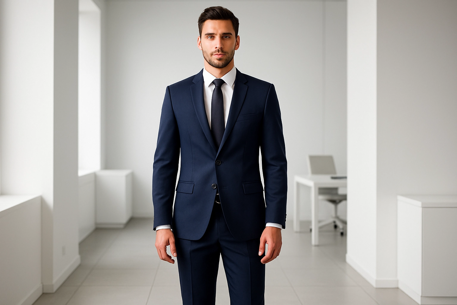 Executive in modern business attire