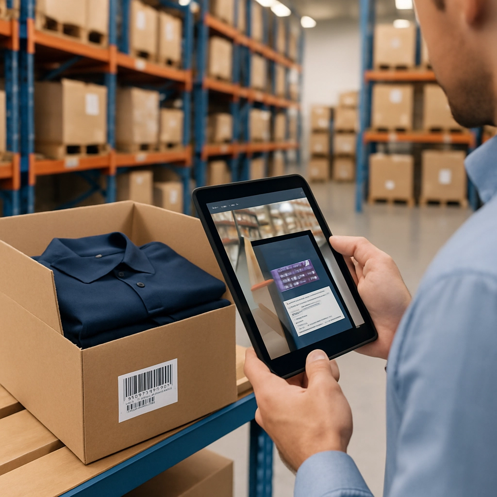 Apparel inventory and logistics management system