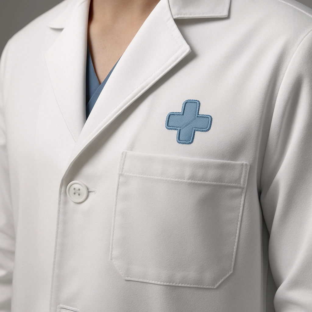 Medical uniform with clear role identification