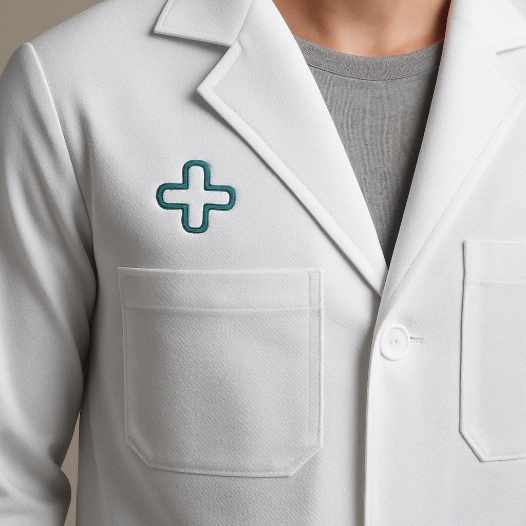 Comfortable and durable medical apparel detail